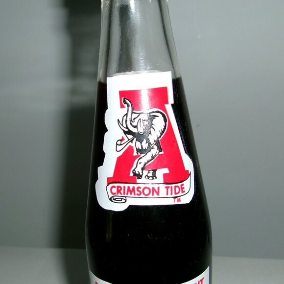 Vintage 1979 Alabama Bear Bryant Unopened Coke Bottle - Picture 3 of 6